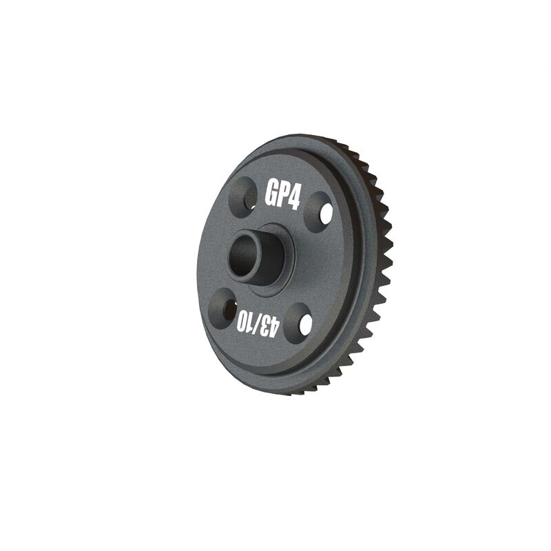 ARRMA Main Diff Gear, 43T Spiral GP4 5mm: EXB (ARA310980) Horizon Hobby