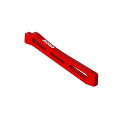 ARRMA Front Center Aluminum Chassis Brace, 98mm Red EXB (ARA320564) Horizon Hobby