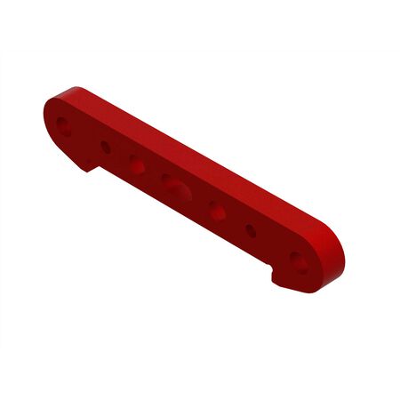 ARRMA Aluminum Rear Suspension Mount, Red (ARA330557) Horizon Hobby