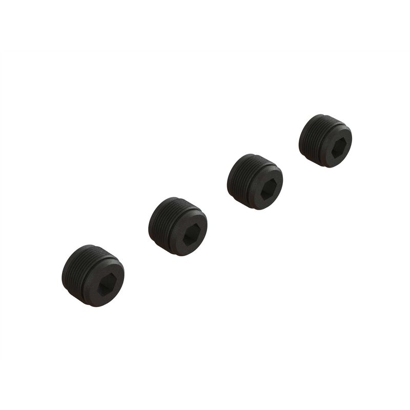 ARRMA Hub Nut, Black (4) (ARA330582) Horizon Hobby