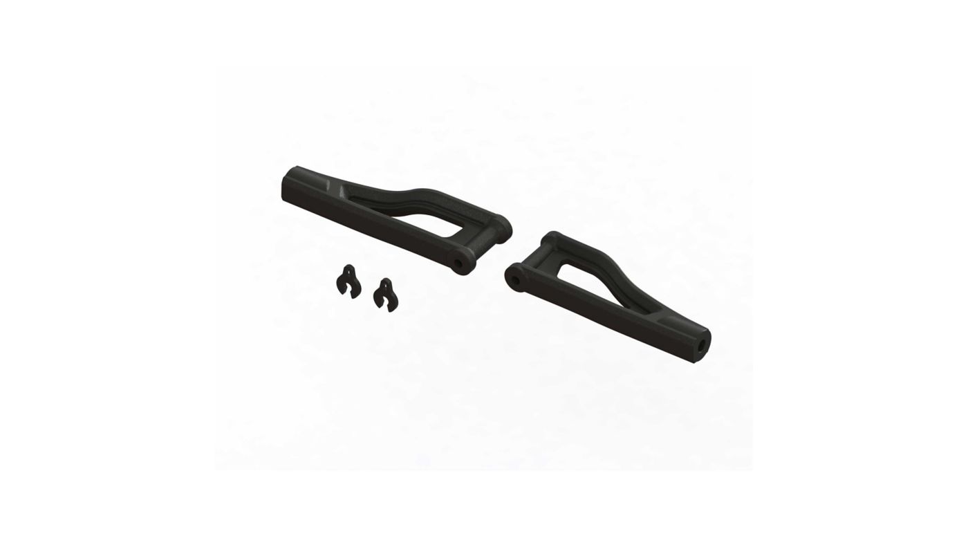 ARRMA Front Upper Suspension Arms 87mm (1 Pair) (ARA330605) Horizon Hobby