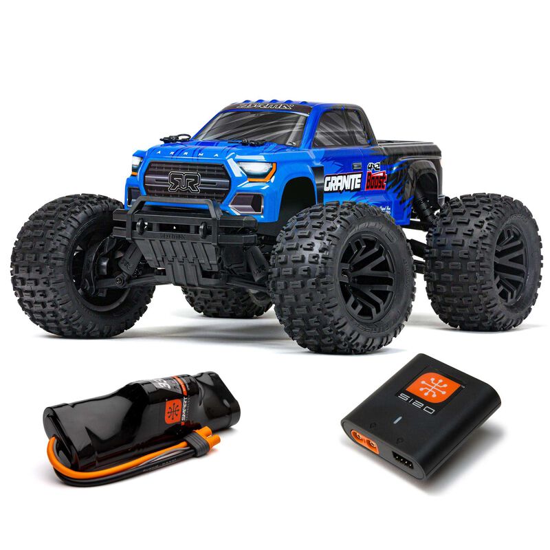 ARRMA 1/10 GRANITE 4X2 BOOST MEGA 550 Brushed Monster Truck RTR (ARA4102V4) Horizon Hobby