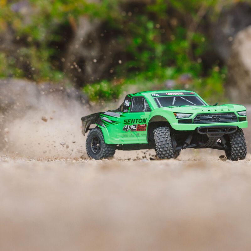 ARRMA 1/10 SENTON 4X2 BOOST MEGA 550 Brushed Short Course Truck RTR (ARA4103V) Horizon Hobby