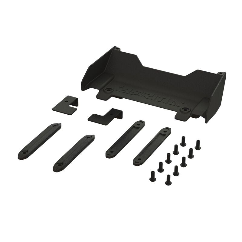 ARRMA Rear Wing And Roof Skids Set (ARA480045) Horizon Hobby