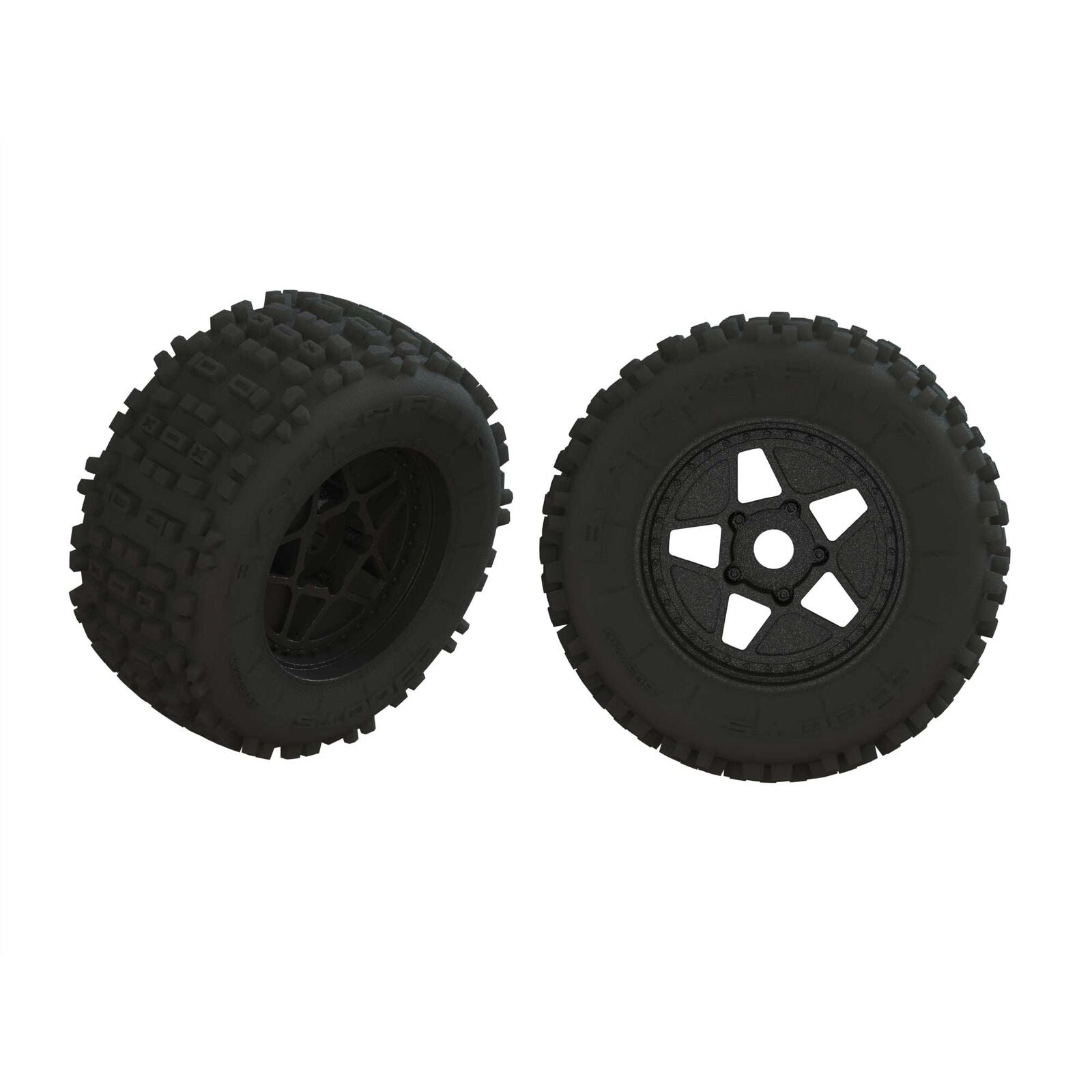 ARRMA dBoots Backflip Tire Set, Glued (1 pair) (ARA550064) Horizon Hobby