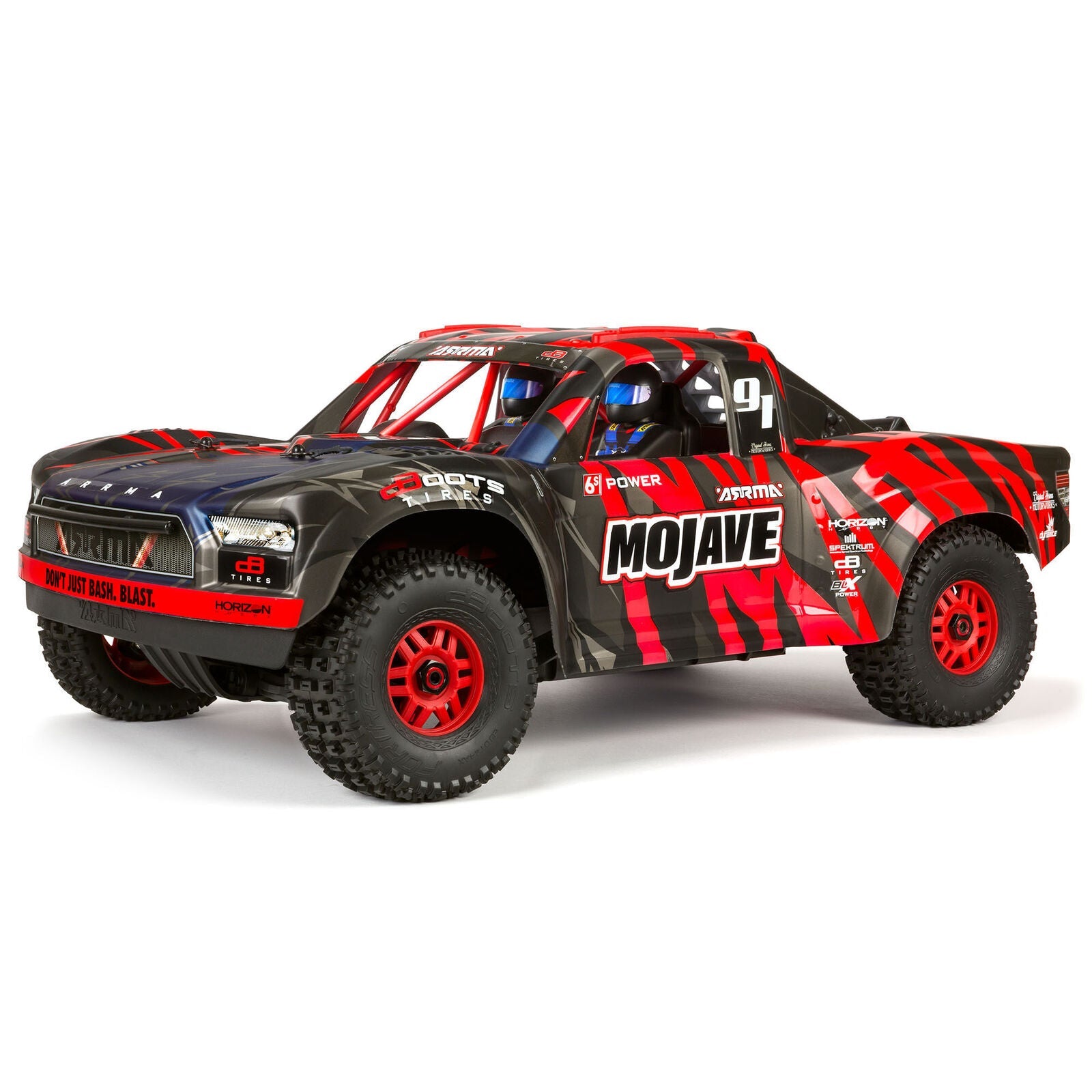 ARRMA 1/7 Mojave 6S V2 4WD BLX Desert Truck with Spektrum Firma RTR (ARA7604V2) Horizon Hobby