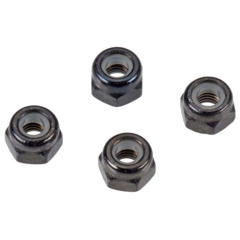 ARRMA (AR715001) Nylon Nut 3mm (4) (ARAC9818) Horizon Hobby
