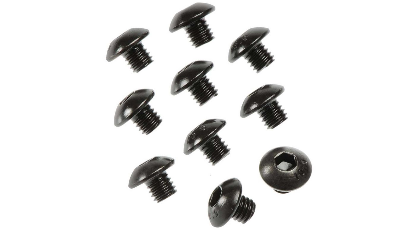 ARRMA (AR721303) Button Head Hex Machine Screw 3x3mm (10): 4x4 (ARAC9841) Horizon Hobby