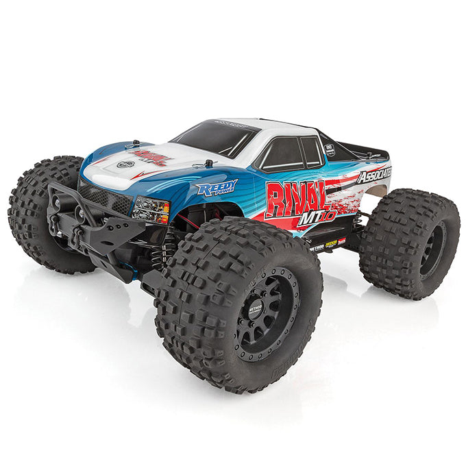 Team Associated 1/10 Rival MT10 4WD Monster Truck Brushless RTR Combo (ASC20516C) Horizon Hobby