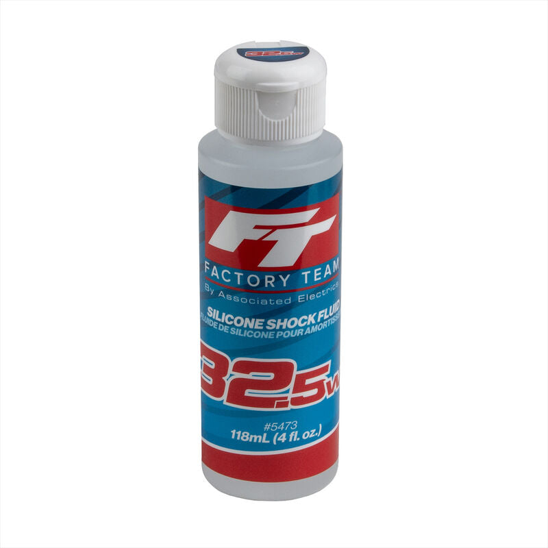FT Silicone Shock Fluid, 32.5wt (388 cSt) (ASC5473) Horizon Hobby