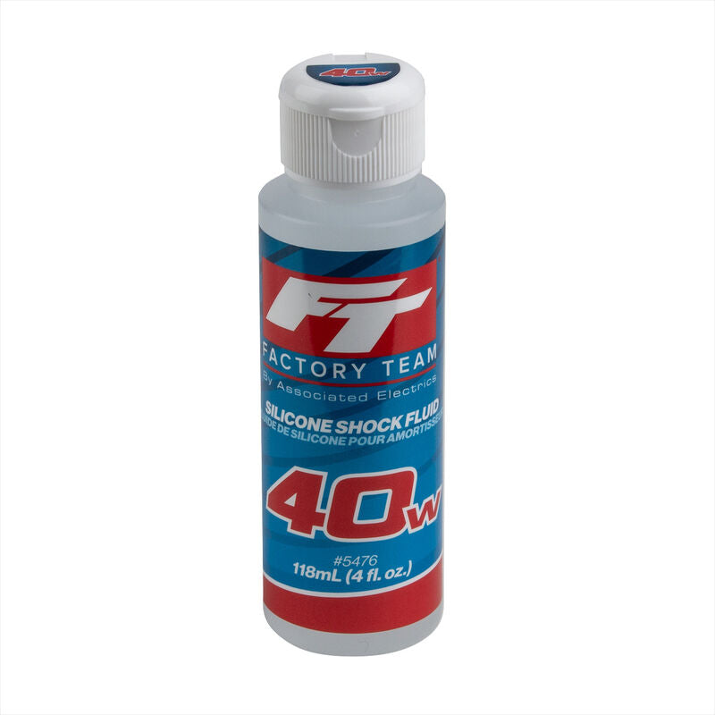 FT Silicone Shock Fluid, 40wt (500 cSt) (ASC5476) Horizon Hobby