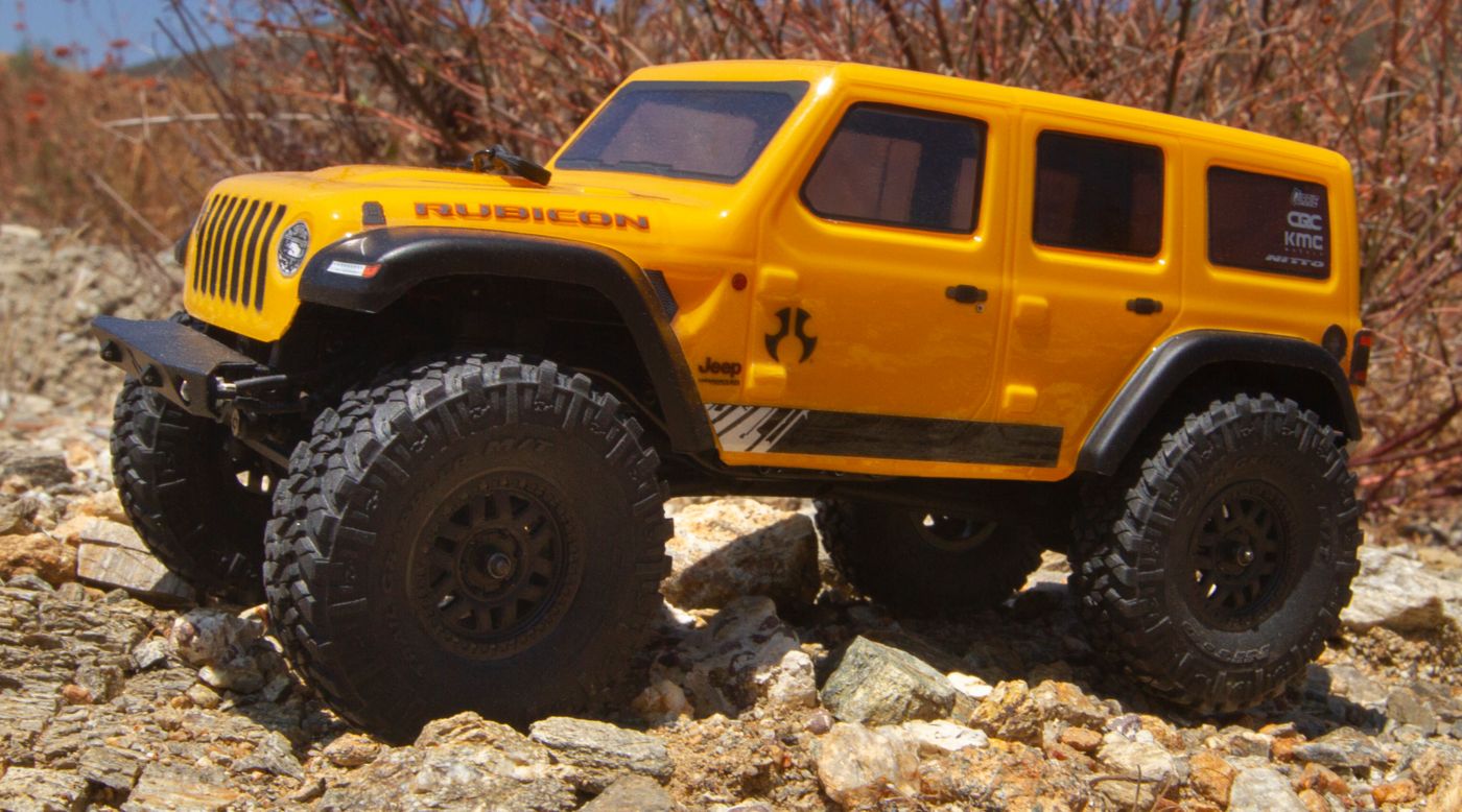 Axial 1/24 SCX24 2019 Jeep Wrangler JLU CRC Rock Crawler 4WD RTR Horizon Hobby