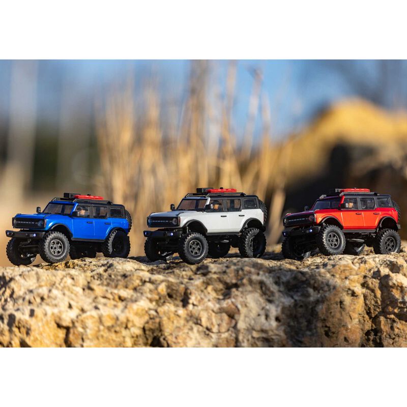 Axial 1/24 SCX24 2021 Ford Bronco 4WD Truck Brushed RTR ( Red) (AXI00006T) Horizon Hobby