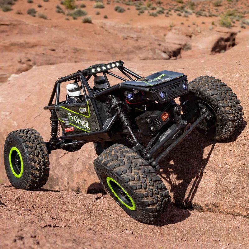 Axial 1/18 UTB18 Capra 4WD Unlimited Trail Buggy RTR, Black (AXI01002T1) Horizon Hobby