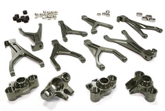 Integy Billet Machined T6 Alloy Conversion Kit for 1/16 Traxxas E-Revo & Summit (C26051GUN) Integy