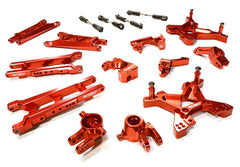 Integy Billet Machined T3 Suspension Kit for 1/10 Stampede 4X4 & Slash 4X4 (non-LCG) (C26319RED) Integy