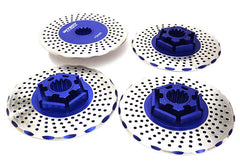 Integy Realistic Alloy Brake Disc Set for Traxxas X-Maxx 4X4 (C27177BLUE) Integy
