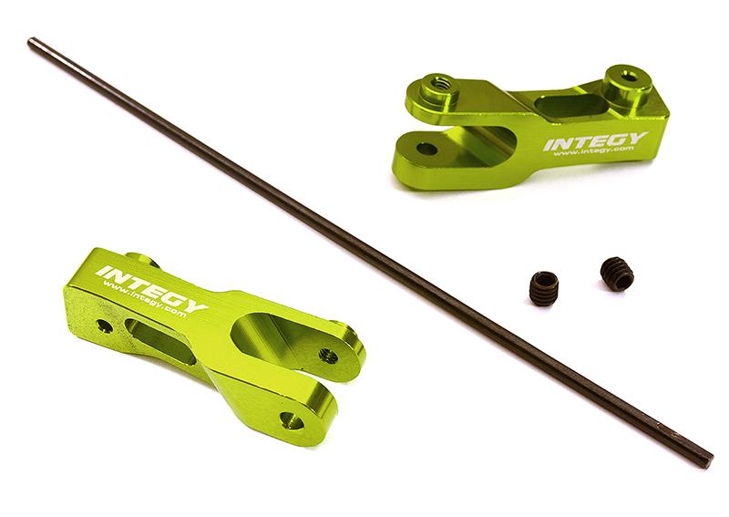 Integy Front Anti-Roll Sway Bar Set for Traxxas 1/7 Unlimited Desert Racer (C28563GREEN) Integy