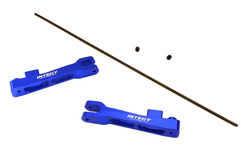Integy Rear Anti-Roll Sway Bar Set for Traxxas 1/7 Unlimited Desert Racer (C28564BLUE) Integy