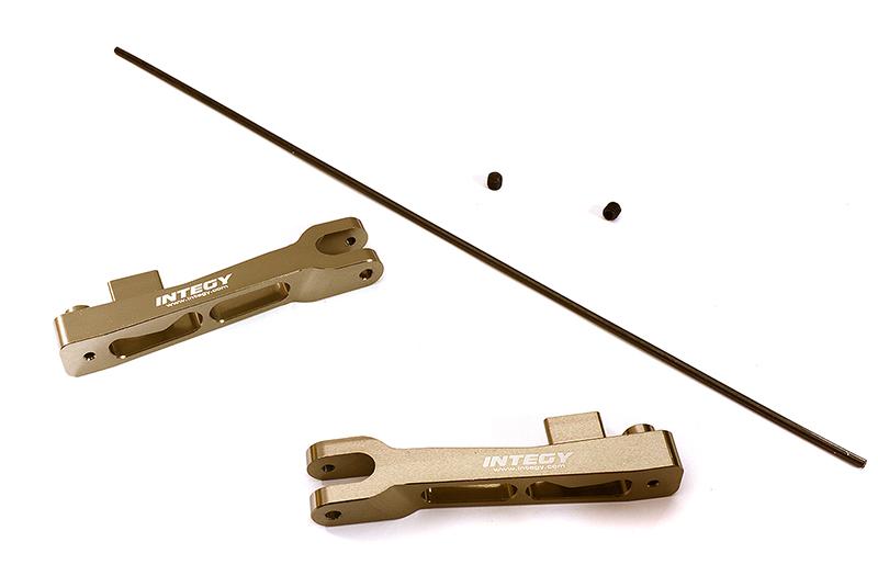 Integy Rear Anti-Roll Sway Bar Set for Traxxas 1/7 Unlimited Desert Racer (C28564GREY) Integy