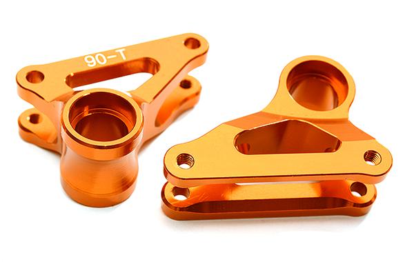 Integy Billet Machined Alloy 90T PRO2 Rear Rocker Arms for 1/10 E-Revo 2.0 (C28627ORANGE) Integy
