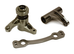 Integy Billet Machined Alloy Steering Bell Crank Set for Arrma 1/8 Kraton 6S BLX (C28815GREY) Integy