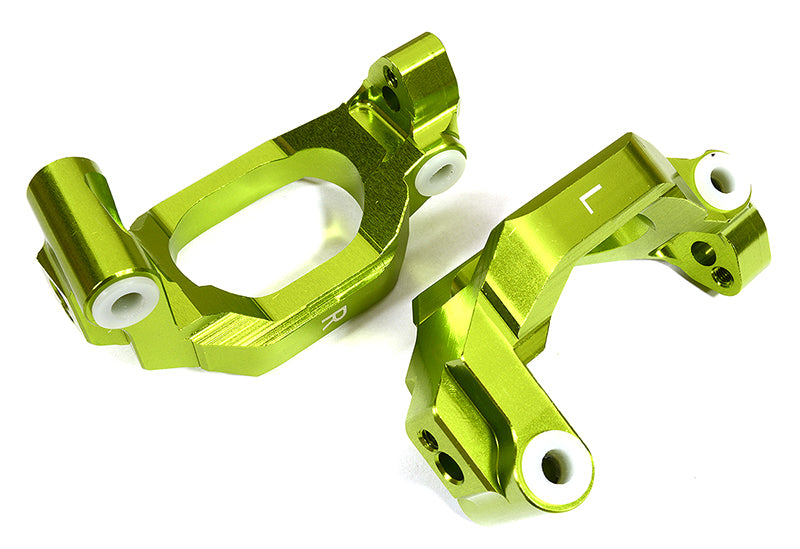 Integy Billet Machined Caster Blocks for Traxxas 1/10 Maxx 4S (C29371GREEN) Integy