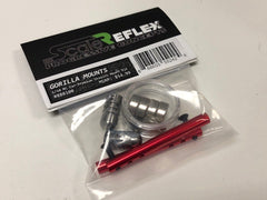 Gorilla Mounts Stealth Magnet Mount Body Post-Less Kit Magnets (Front Rear) (RED) Super-G