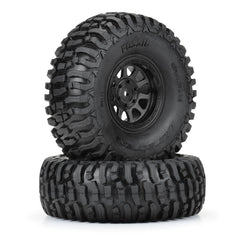 Duratrax 1/10 Fossil Font/Rear 1.9" Crawler Tires MTD 12mm Black Kodiak (2) (DTX407710) Friendly Hobbies