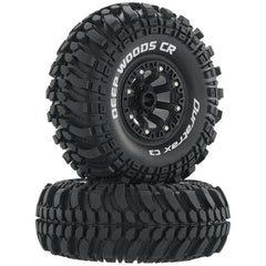 Duratrax Deep Woods CR C3 Mntd 2.2" Crawler Black (2) (DTXC4042) Horizon Hobby