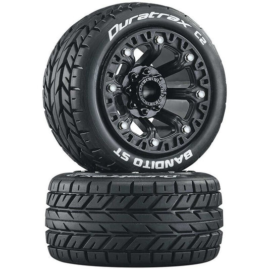 Duratrax Bandito ST 2.2 Tires, Black (2) (DTXC5105) Horizon Hobby