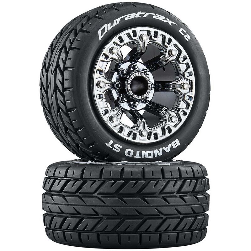 Duratrax Bandito ST 2.2 Tires, Chrome (2) (DTXC5106) Horizon Hobby