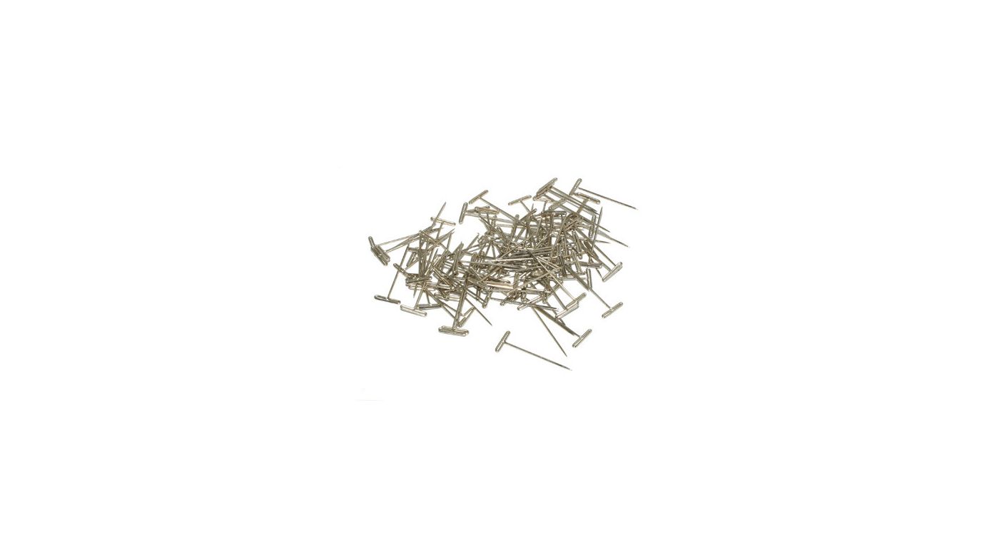 Du-Bro T-Pins, Nickel Plated, 1-1/2" (100) (DUB254) Horizon Hobby
