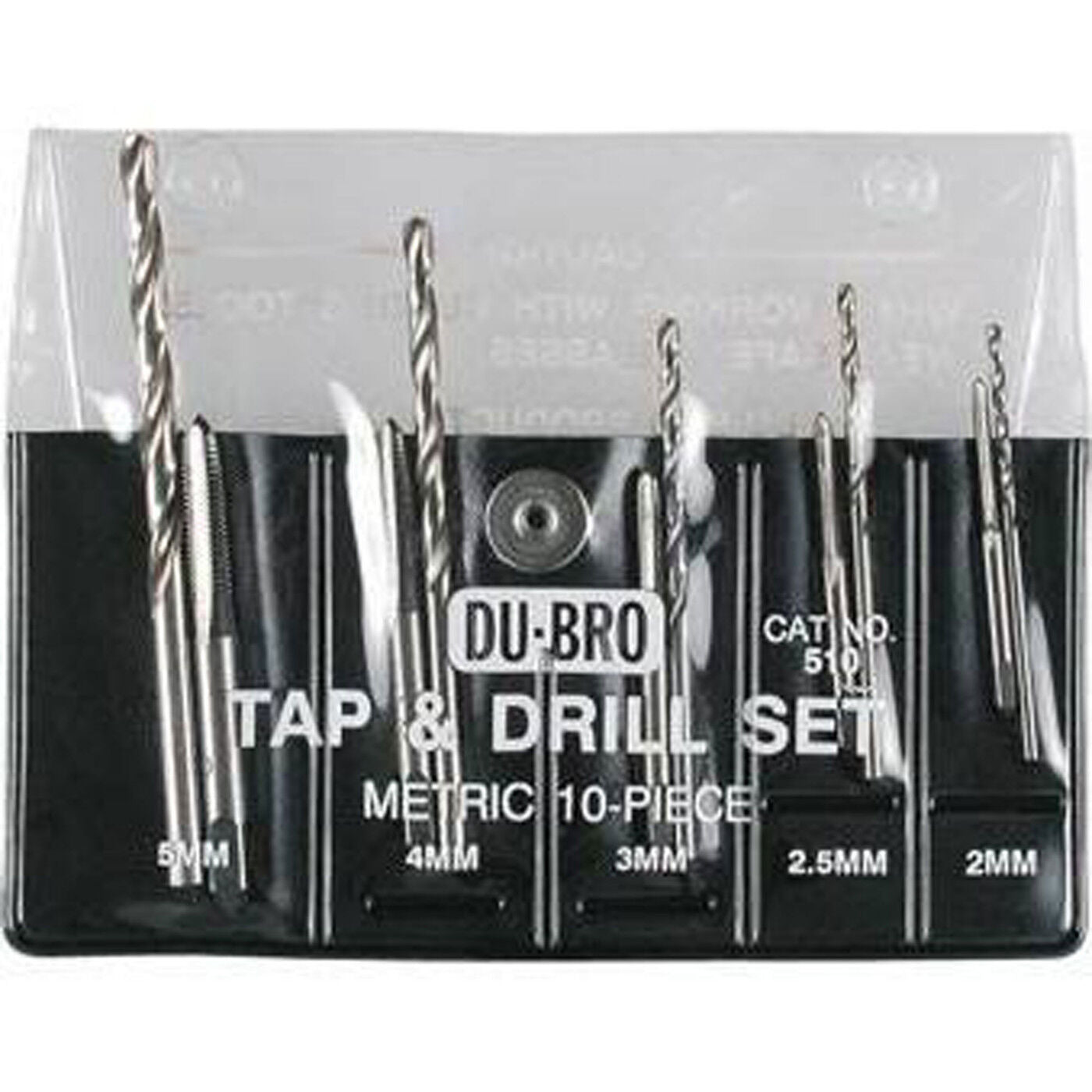 Du-Bro Tap & Drill Set, Metric (DUB510) Horizon Hobby