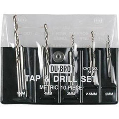 Du-Bro Tap & Drill Set, Metric (DUB510) Horizon Hobby