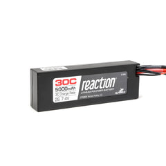Dynamite Reaction 7.4V 5000mAh 2S 30C LiPo Hard Case: EC3 (DYN9005EC) Horizon Hobby