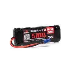 Dynamite 7.2V 5100mAh 6-Cell Speedpack2 Flat NiMH Battery: EC3 (DYNB2090EC) Horizon Hobby