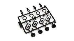 ECX Shock End, Spring Cup, Spring Clip Set: All ECX 1/10 2WD (ECX1038) Horizon Hobby