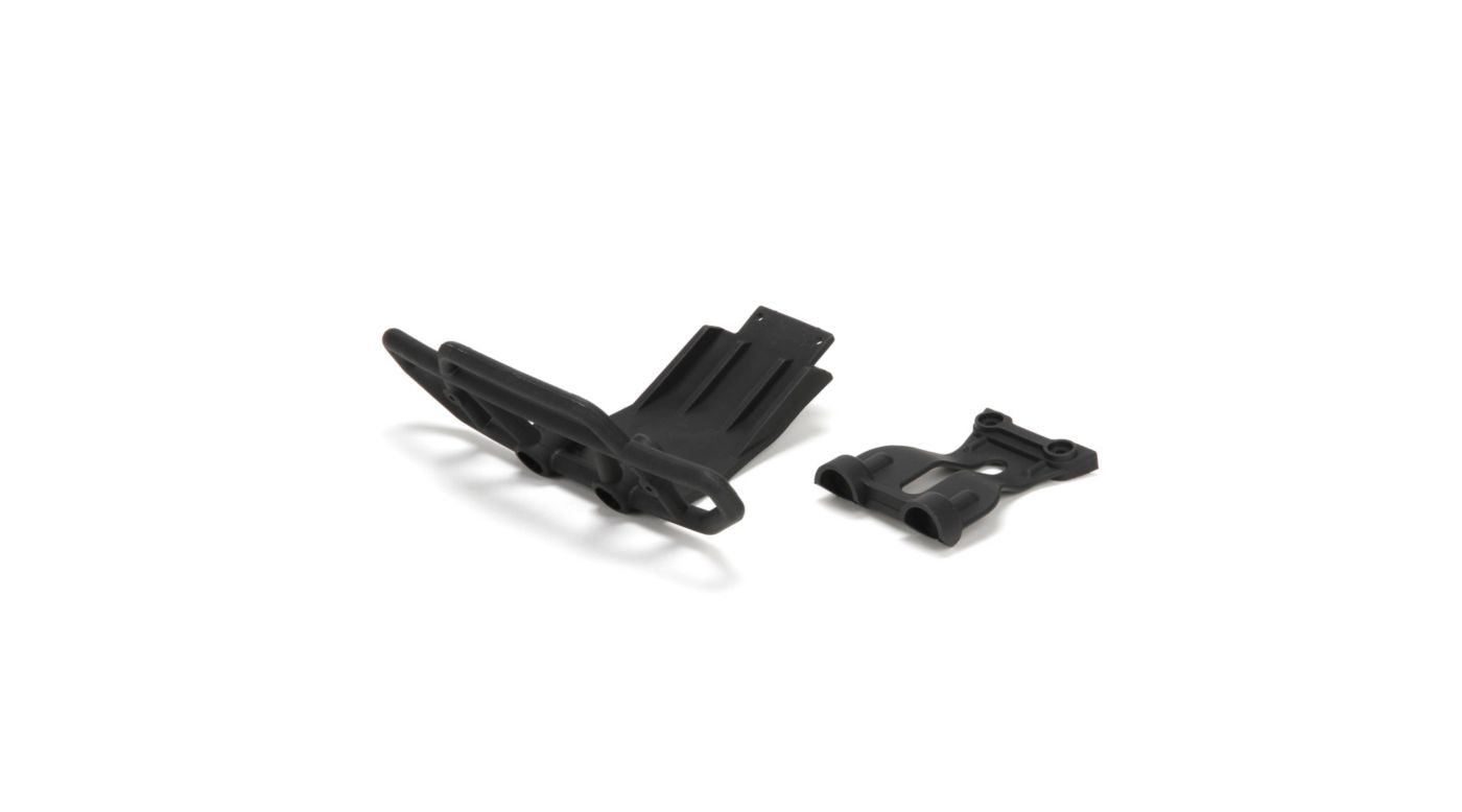 ECX: Rear Bumper Set: 1/10 4WD Ruckus (ECX231021) Horizon Hobby