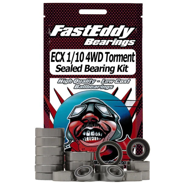 FastEddy ECX 1/10 4WD Torment Sealed Bearing Kit (TFE3978) Fast Eddy