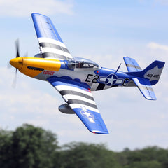 E-flite P-51D Mustang 1.5m BNF Basic with Smart (EFL01250) Horizon Hobby