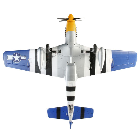 E-flite P-51D Mustang 1.5m PNP with Smart (EFL01275)