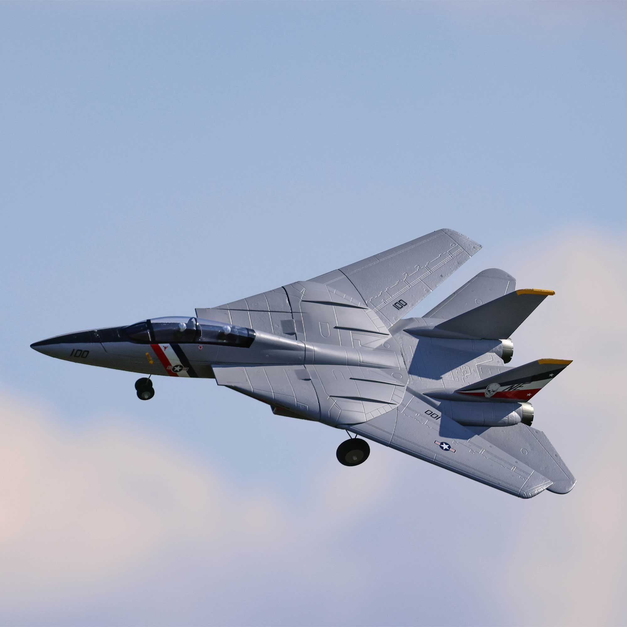 E-flite F-14 Tomcat Twin 40mm EDF BNF Basic (EFL01450) Friendly Hobbies