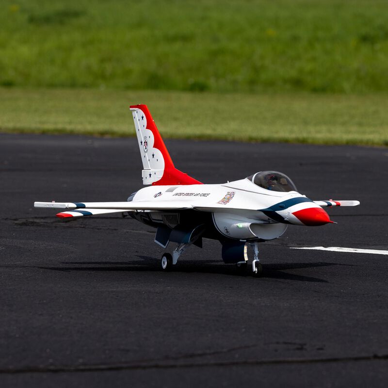 E-flite F-16 Thunderbirds 80mm EDF ARF Plus (EFL87970) Horizon Hobby