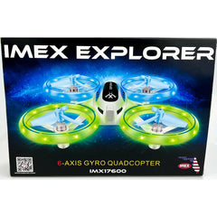 IMEX Explorer 2.4 GHz 6-Axis Gyro Quadcopter RC Drone (IMX17600) IMEX