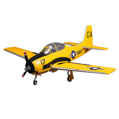 FMS T-28D Trojan V4 Yellow PNP, 1400mm (FMM083PYEL) Horizon Hobby