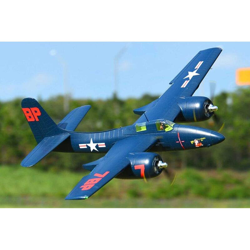 FMS F7F Tigercat 1700mm Blue PNP (FMM098PBLU) Horizon Hobby