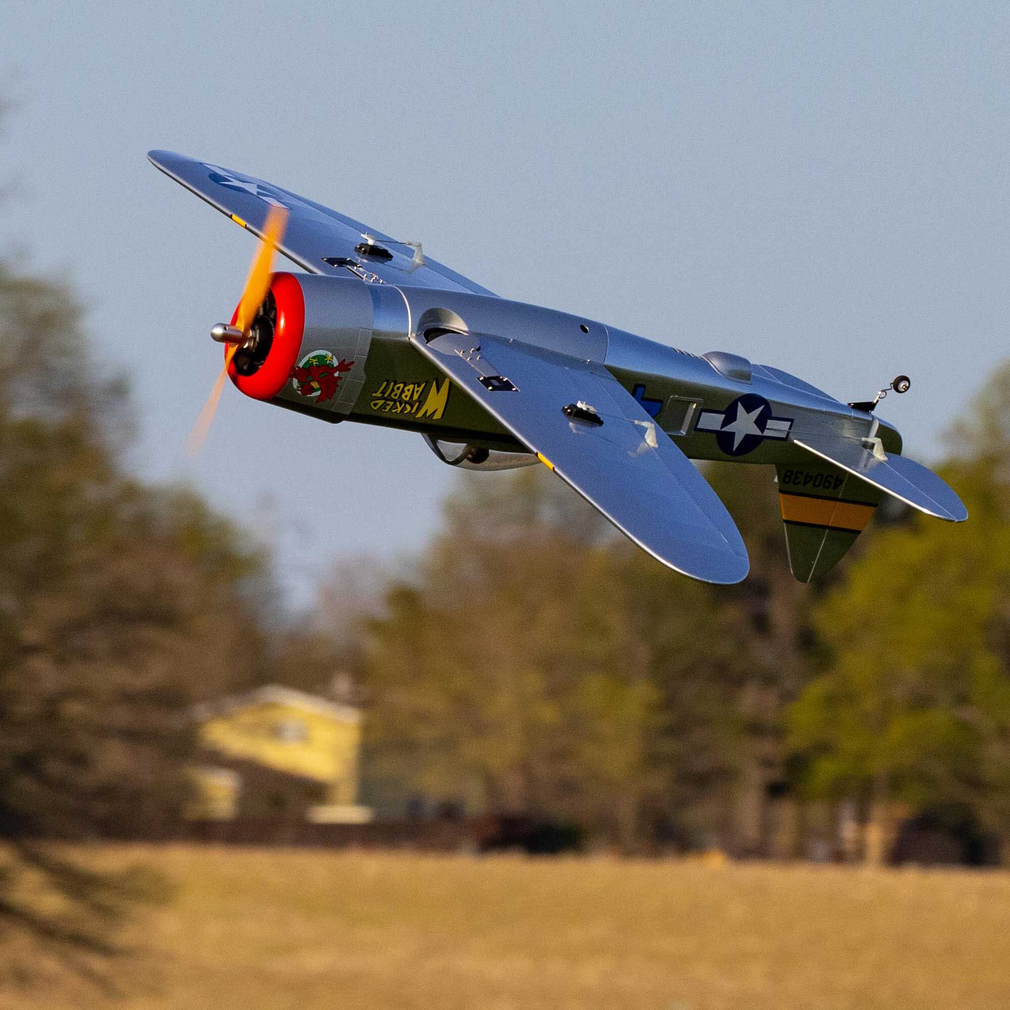 Hangar 9 P-47 Thunderbolt PNP, 58.4" (HAN3380) Horizon Hobby