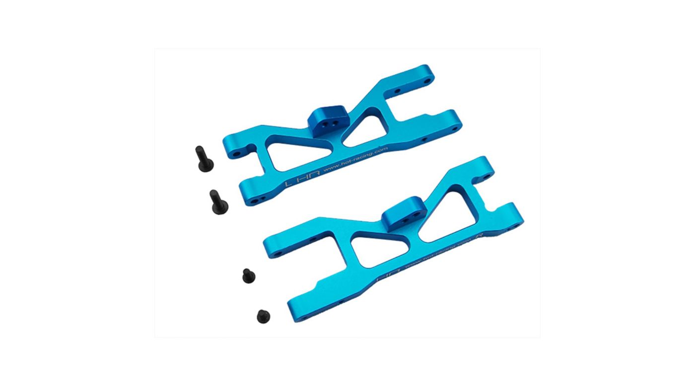 Hot Racing Aluminum Sb Front Suspension Arm Set (Blue) ECX 2WD (HRAECT5506) Hot Racing