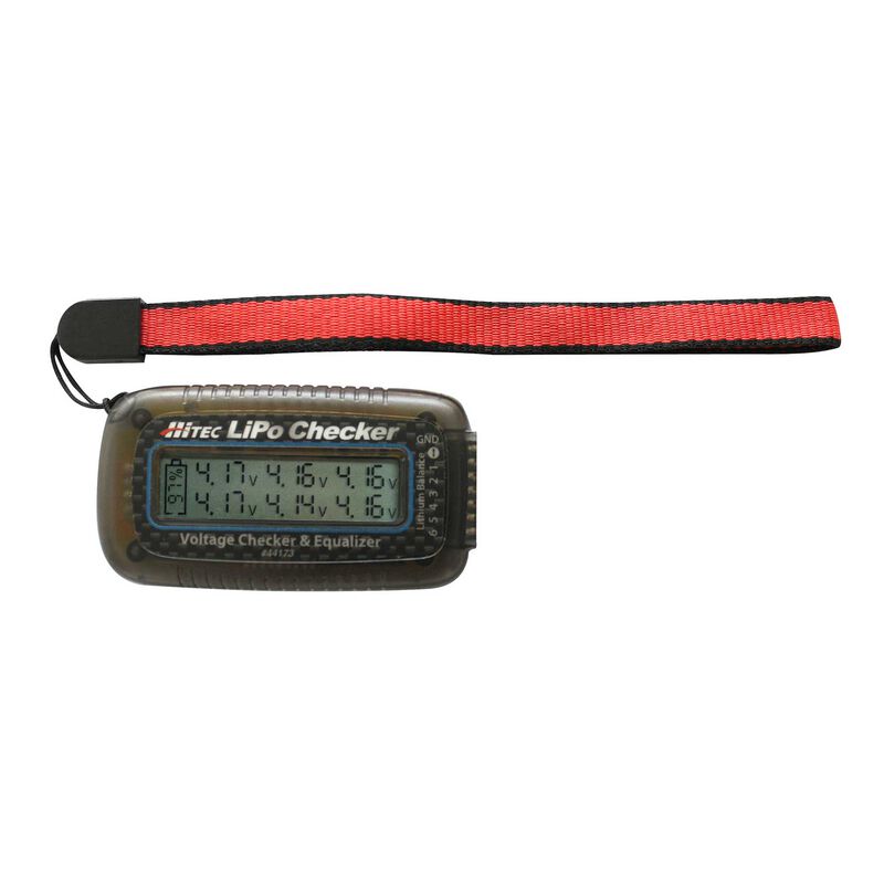 Hitec LiPo Voltage Checker and Balancer (HRC44173) Horizon Hobby